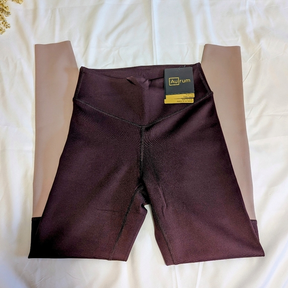 🆕 Aurum 2-Tone Athletic Leggings - Picture 3 of 6